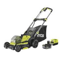 Ryobi RY18LMX40C-150 Rasenmäher-Akku, 18 V, 40 cm, 50 l, Mulchen, 1 x 5,0 Ah