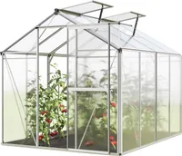 GFP skleník Jasmin 4 hliníkový rám 192 x 256 cm polykarbonátové desky
