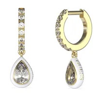 Guess Damen ohrringe JUBE03143JWYGWHT-U
