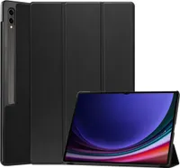 Case2go - Hülle kompatibel mit Samsung Galaxy Tab S10 Plus (2024) - Auto/Wake-Funktion -   Tablet Case Schutzhülle - Schwarz