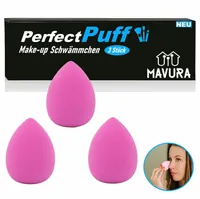 PerfectPuff Make Up Sponge Make-up Sponge Powder Puff Beauty Sponge [3 ks]