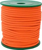 25m Gummikordel 3mm, Gummischnur Gummiband Bekleidungsgummi, Farbwahl, Farbe:neonorange