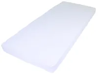 Baby Matratze Weiß für Kinderbett Wiege Größe 70 x 140 cm