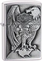 Feuerzeug Zippo Hd 'Live The Legend' Herren Mehrfarbig Metall