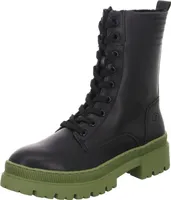 Tom Tailor Schnürstiefel Schwarz