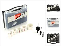 Sada 6 kusů kufříků pro pokročilé pily na otvory Makita D-47117