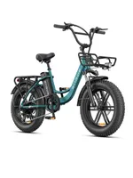 ENGWE E Bike, City E-Bike & E-Hollandrad mit 48V 13Ah Akku bis zu 150km, 20*4.0 Zoll, SHIMANO 7-Gang, 250w Motor&25km/h, LCD-Display, L20/L20 Boost