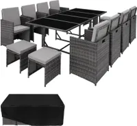 Rattan Sitzgruppe Palma für 8 bis 12 Personen