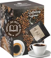 Corasol Premium Kaffee-Weltreise Adventskalender XL mit 24 Gourmet Röstkaffees aus 24 Ländern im Coffeebag, inkl. Booklet (240 g)