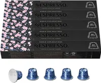 NESPRESSO ORIGINAL Tokyo Lungo, Mittlere Röstung, Kompatibel mit ORIGINAL Kaffeemaschinen, Kapsel Set aus 50 Kaffeekapseln