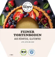 Werz Feiner Tortenboden aus Rührteig glutenfrei -- 300g