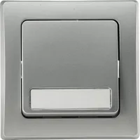 ChiliTec Delphi Taster Klingeltaster 0-250V max. 10A Silber
