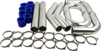 zestaw 3" 76 mm Turbo Intercooler Kit z uniwersalną rurą