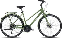 Bergrausch Hochwilde Trapez Trekkingrad farngrün 46
