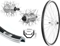 Aggro-X 26 Zoll Alu Hinterrad 19-559 Laufrad Felgenbremse 6-Loch Schraubkranz 8-,9-fach