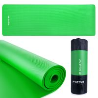 FIZYO Gymnastická podložka s taškou (183 x 61 x 1 cm) | Podložka na jogu, tréning, odpočinok a relaxáciu | Fitness podložka z NBR peny