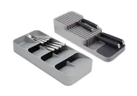 Joseph Joseph SinkBase Spülen-Organizer 2-teiliges Set - Grau/Blau