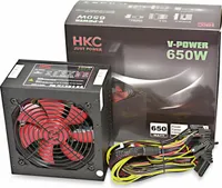 HKC V-650 Netzteil 650 W ATX Schwarz