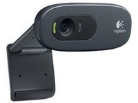 Logitech HD Webcam C270, 3 MP, 1280 x 720 Pixel, 30 fps, 2048 x 1536 Pixel, Auto, USB 2.0