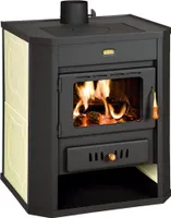 Wasserführender Kaminofen Holzofen Prity WD W15 7 + 12 kw EEK-A