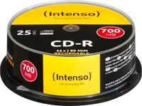 Intenso CD-R 700Mb 52x spindel (25)