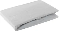 Žerzejové prestieradlo s gumou D91 180x200 cm, v.30 cm svetlosivé