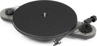 Pro-Ject E1 BT + OM5e Plug & Play Hi-Fi Plattenspieler, Bluetooth, schwarz