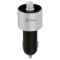 Xlayer Kfz-Ladegerät XLayer 3.4A Dual USB Car Charger FM Transmitter