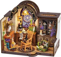 Rolife 3D-Holz-Puzzle DIY Miniature House 'The Magic Study'