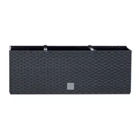 kvetináč truhlík 60cm RATO CASE DRTC600-S433 antracit plastový PROSPERPLAST