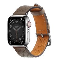 Kožený náramek Kožený náramek Apple Watch Ultra, SE, 9, 8, 7, 6, 5, 4, 3, 2, 1 (49, 45, 44, 42 mm) Náramek tmavě hnědé barvy