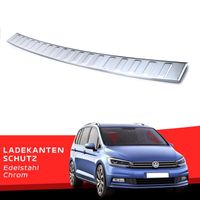 Edelstahl Ladekantenschutz Chrom poliert Stoßstangen Schutz für VW Touran 4 5T1 ab 2015-