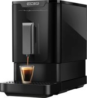 SENCOR SES 7018BK Automatické Espresso, LED panel s dotykovými tlačítky, Šířka 180 mm, tlak čerpadla 19 barů pro vynikající kávu, první kapka vaší oblíbené kávy již za 42 s