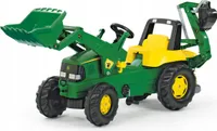 Traktor na pedały RollyJunior John Deere zielony