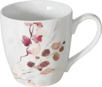 Porcelanowy kubek ze wzorem kwiatów, BERNADA, 480 ml