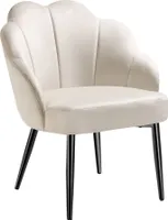 Cocktailsessel Hellen gepolstert, mit Samtbezug 66 x 62 x 80,5 cm