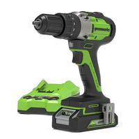 Greenworks 24V 2Ah vrtací šroubovák GD24DD60K2 - 3704107UA