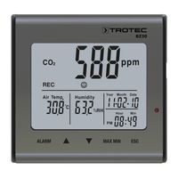 TROTEC CO2-Luftqualitätsdatenlogger BZ30 | Messgerät | Messen | Luftqualität | Datenlogger