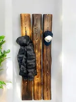 Garderobe Fichte Massiv geflammt