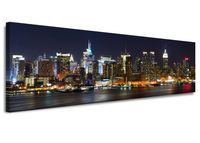 Bild Marken Bilder Leinwand auf Rahmen New York 120cm XXL 1 5710>