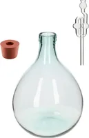 5L SET Gärballon Glasflasche Glasballon Weinballon, Glasgärballon Vergärung Gärbehälter
