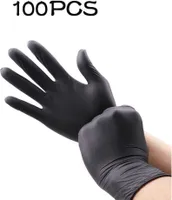 3ddruckboss  Nitril Einweghandschuhe 100 Stück schwarz, S