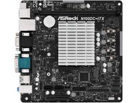 Asrock N100DC-ITX, Intel, NA (integrated CPU), N100, DDR4-SDRAM, 32 GB, DIMM