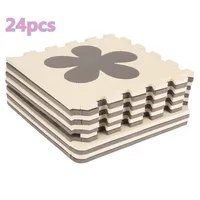 24 PCS  Puzzlematte Bodenmatte Spielmatte Schutzmatte Kinderteppich Krabbelmatte Mickey