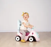 Smoby 3-in-1 Rutscherfahrzeug Maestro Rose