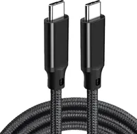 INF 3M USB-C to USB-C rýchlonabíjací kábel - čierny čierna 2 m