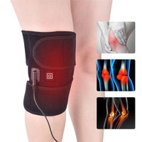 Kniemassagegerät Muskeln Schmerzlinderung für Bein Arm Waden Gelenkschmerzen Beheizte Vibration Kniebandage Therapeutische Elektrische Heizungsunterstützung Massage Knieorthese für Arthritis