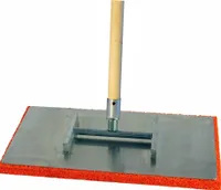 Egalisette / Gipsknecht 400 x 200 mm, mit Holzstiel