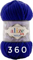 Alize Velluto, 100g/68m 360 navy