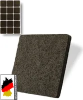 Filzgleiter Selbstklebend braun, quadratisch 30 x 30 mm (15 Stück)
